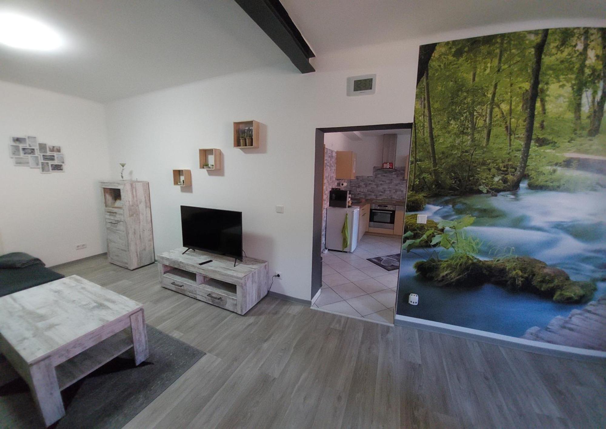 Ganze Ferienwohnung 5 Km Von Erfurt, Mit Kaffeevollautomat, Tv, Wlan, Boxspringbett, Schlafsofa Und Einkaufsmoeglichkeiten, Sehr Gute Anbindung Zur A71 Und A4, Kostenloser Oeff Parkplatz Fuer Pkw Und Transporter Elxleben Extérieur photo